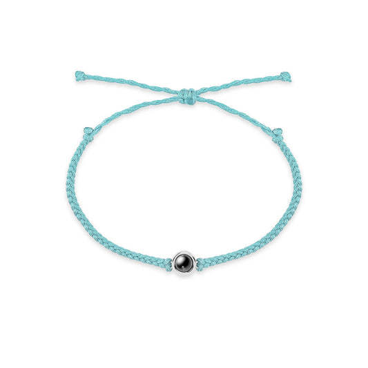green hidden photo bracelet